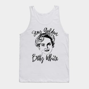 Betty White Tank Top